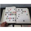 Image 8 : Worldwide Postage Stamp Album (partially filled) w/ Loose Stamps