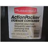 Image 8 : Qty 5 Rubbermaid Action Packer Storage Containers w/ Lids