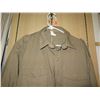 Image 2 : Brown 100% Cotton Coat w/ Belt Size XL
