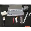 Image 1 : Art Set w/ Koh-I-Noor Rapidograph Pens & Ink, Alphabet, Rulers, etc in Hard Case