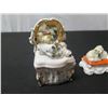Image 2 : Qty Approx. 9 Trinket Boxes & Figurines, Some Maker's Marks & Tags, Misc Sizes