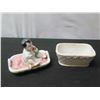 Image 8 : Qty 4 Trinket Boxes, Some Maker's Marks & Tags, Misc Sizes