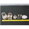 Image 26 : Qty 5 Trinket Boxes, Some Maker's Marks & Tags, Misc Sizes