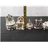 Image 27 : Qty 5 Trinket Boxes, Some Maker's Marks & Tags, Misc Sizes