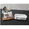 Image 12 : Qty 5 Trinket Boxes, Some Maker's Marks & Tags, Misc Sizes