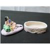 Image 7 : Qty 5 Trinket Boxes, Some Maker's Marks & Tags, Misc Sizes