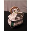 Image 2 : Qty 5 Trinket Boxes, Some Maker's Marks & Tags, Misc Sizes