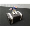 Image 2 : Qty 2 Trinket Boxes, Some Maker's Marks & Tags, Misc Sizes