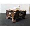 Image 8 : Qty 2 Trinket Boxes, Some Maker's Marks & Tags, Misc Sizes