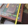 Image 24 : Wooden Monopoly Game Table on Pedestal Base 22"x22"x22"x22"H w/ 4 Matching Chairs