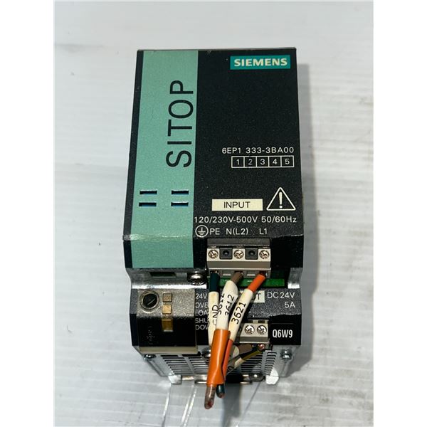 Siemens #6EP1333-3BA00 SITOP Modular Power Supply