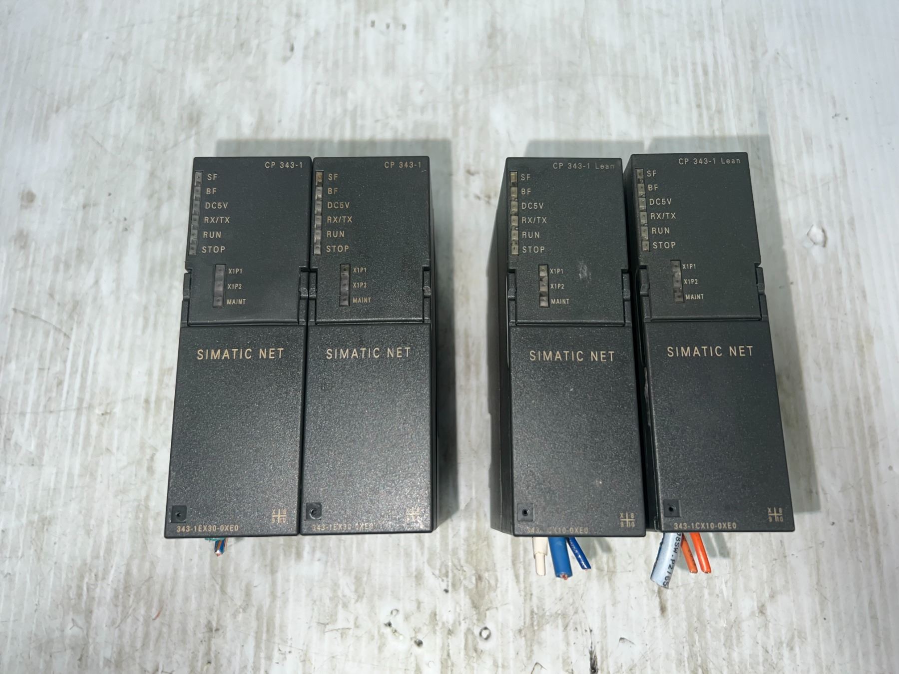 Lot of (4) Siemens Modules (See Pics For Part Numbers)