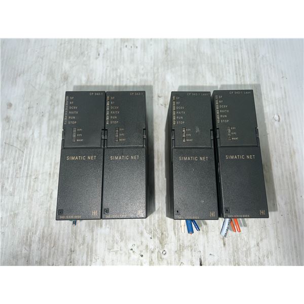 Lot of (4) Siemens Modules (See Pics For Part Numbers)