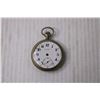 Image 3 : Vintage Arcadia Pocket Watch - Manual Wind (Running, Needs Hour and Minute Hands)