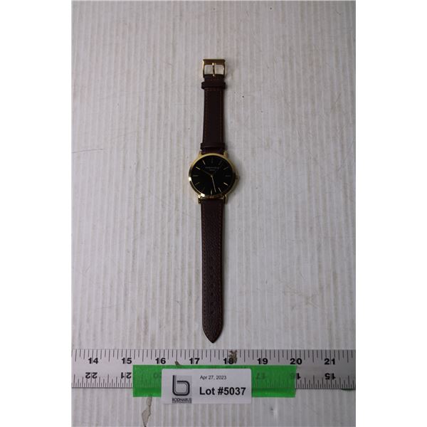 Rosefield Quartz Watch (Running with New Battery)