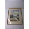 Image 3 : (2) Framed Art of Nature by M.K. Johnson - Duck Lake