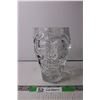 Image 1 : Glass Treasure Island Skull Mug