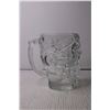 Image 2 : Glass Treasure Island Skull Mug