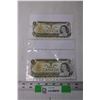 Image 1 : (2) Vintage One Dollar Bills