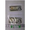 Image 1 : (2) Vintage One Dollar Bills