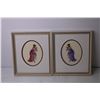 Image 2 : (3) Framed Petit Point Pictures