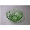Image 4 : Green Depression Glass Bowl (Glows)