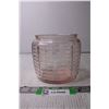 Image 1 : Pink Depression Glass Biscuit Barrel