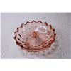 Image 2 : Pink Depression Glass Footed Bowl