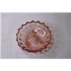 Image 3 : Pink Depression Glass Footed Bowl