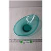 Image 1 : Art Glass Oval Glass Dish