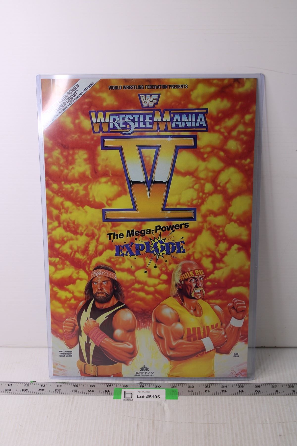 Wrestlemania V Poster Macho Man Vs Hulk Hogan wrestlemania-v-poster-macho-man-vs-hulk-hogan