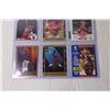 Image 2 : (6) Assorted Vintage NBA Basketball Michael Jordan Trading Cards