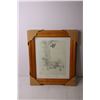 Image 2 : (2) Winnie the Pooh Framed Sketches