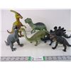 Image 1 : (6) Plastic Toy Dinosaurs