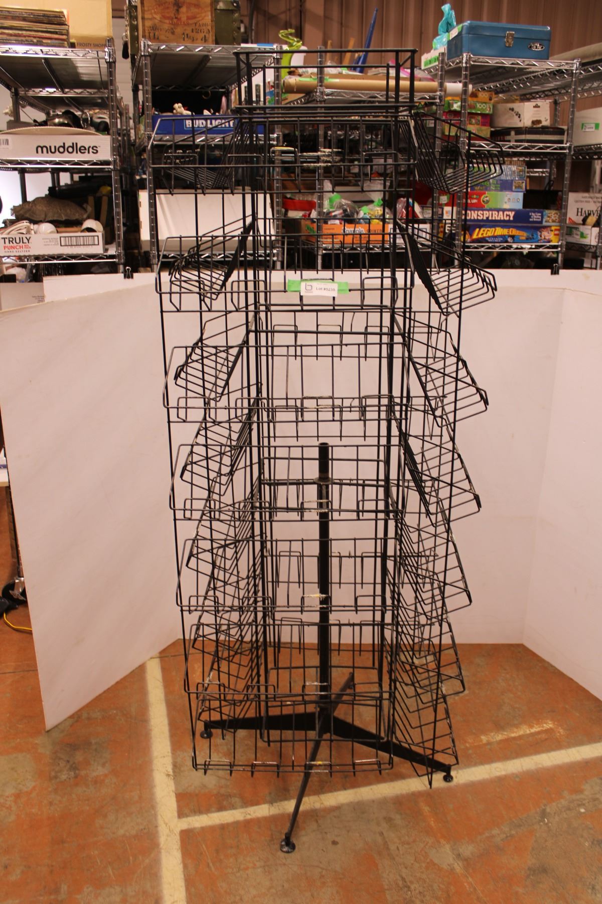 *Upright Store Magazine Rack - 29