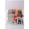 (5) Vintage Life Magazines