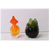 Image 2 : Glass Candle Holder and Decorative Vase