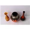 Image 2 : (3) Vintage Vases