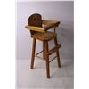 Image 4 : Vintage Wood High Chair