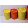 Image 2 : Lot of Tupperware - Matching Tins