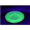 Image 3 : (2x Bid Price) (2) Uranium Glass Plates