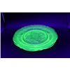 Image 1 : (2x Bid Price) (2) Uranium Glass Plates
