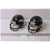 Image 1 : (2) Mini Football Helmets