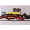 Image 8 : Model Power train set with multiple cars and tracks/small trinkets