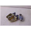 Image 2 : Blue and White windmill and Dutch shoe decorations