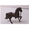 Image 2 : 4 Metal trinkets-miner, horse and donkeys