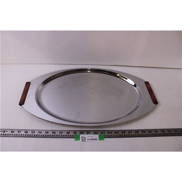 Large Silver Serving Platter