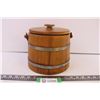 Image 1 : Wooden Ice Bucket with lid