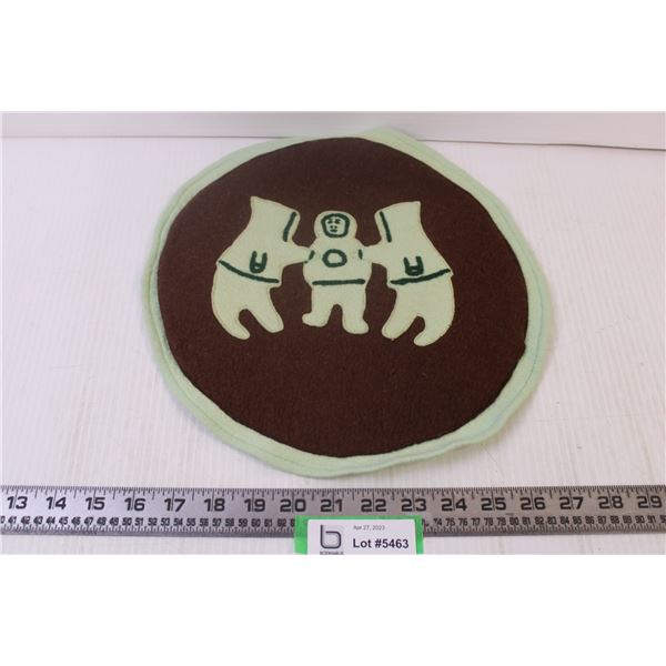 Inuit Felt Table protector