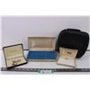 Image 1 : Variety of jewelry boxes and 1 Navage gaming carrying case